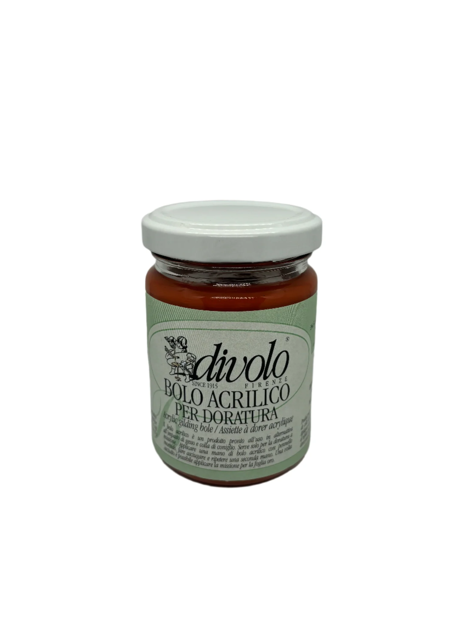 Bolo Acrilico Rosso - Giallo