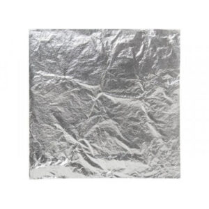 Foglia Argento Imitazione cm.14x14