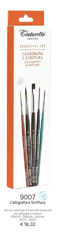Essenzial Set Selezione Pennelli Tintoretto - immagine 6