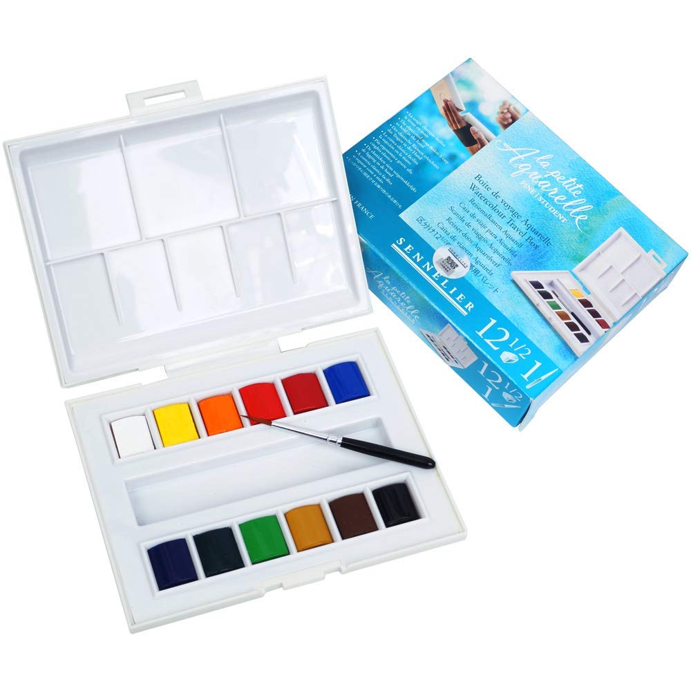 Sennelier La Petite Aquarelle set da 12 Godet