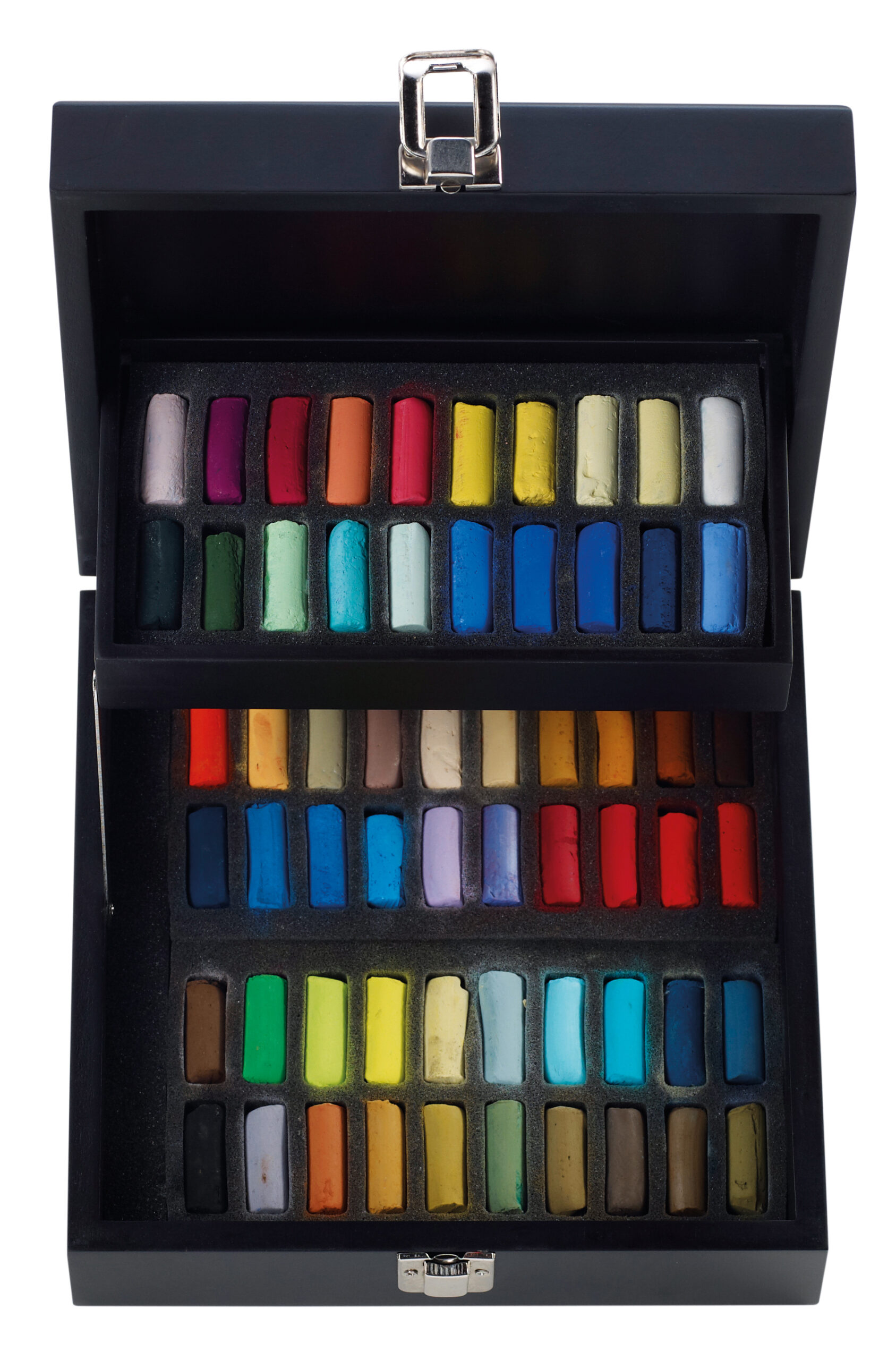 Sennelier Wooden Box 60 Half Pastels Secchi Assortiti - immagine 2