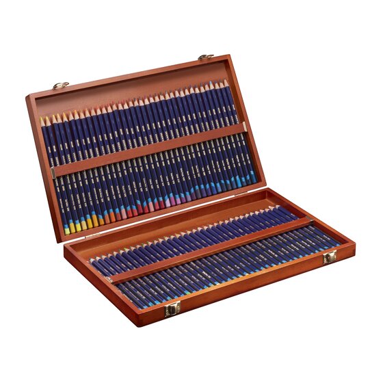 Derwent Inktense set 72 Matite Confezione in Legno - immagine 2