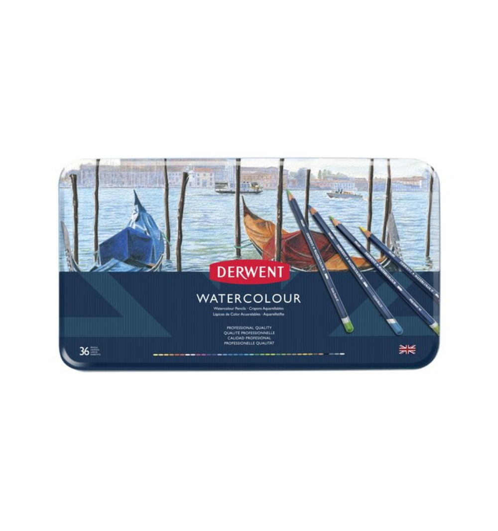 Derwent Watercolour Set di Matite Acquarellabili