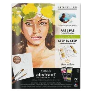 Abstract Discovery Set colori Acrilici Gwendoline Portrait