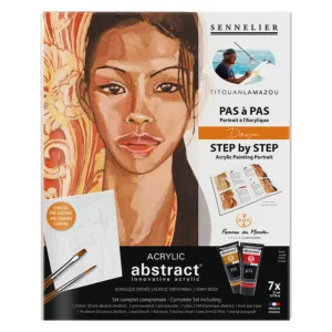 Abstract Discovery Set colori Acrilici Dayu Portrait