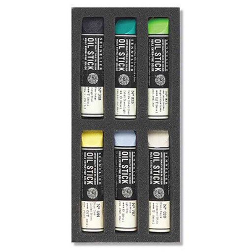 Sennelier Set 6 Mini Oil Stik Paesaggio Stilizzato - immagine 2
