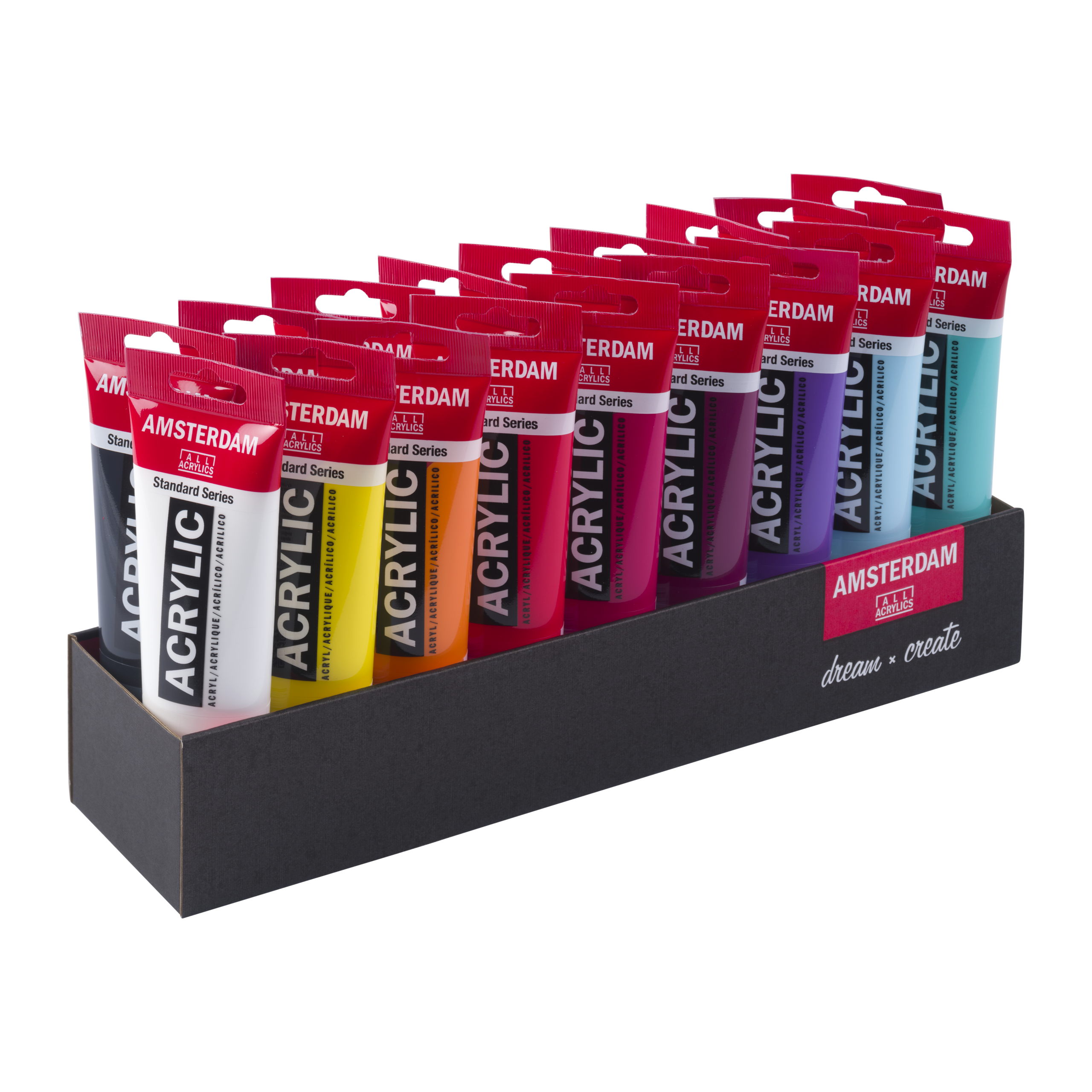 Amsterdam Colori Acrilici Value Pack 18 Tubi - immagine 2