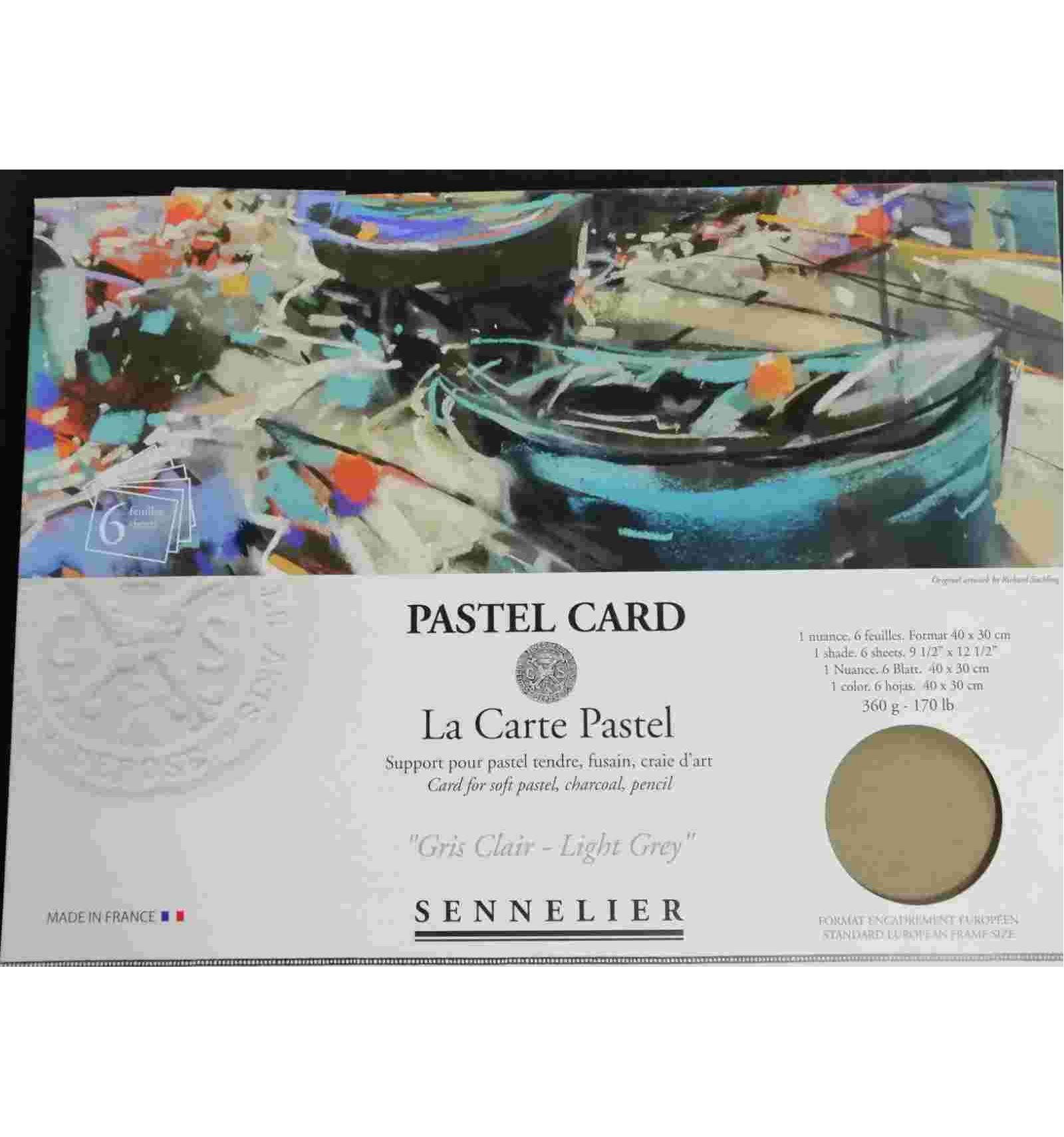 Sennelier Pack Pastel Card "Light Grey"
