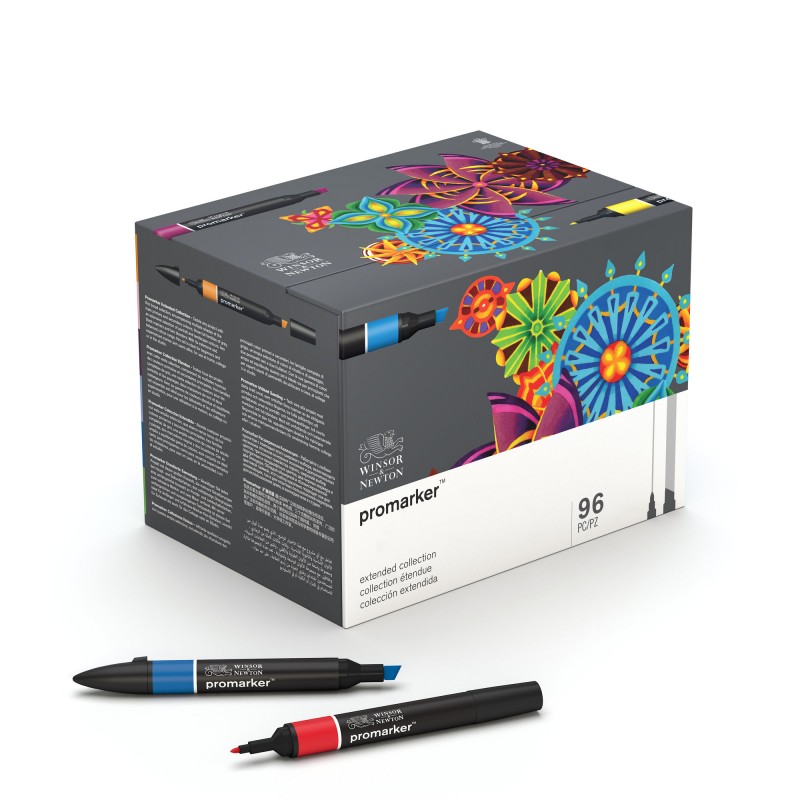 Promarker Pennarelli Essential Collection Astuccio 48/96 Toni - immagine 2