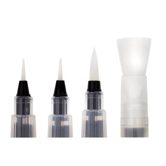 Derwent Push Button Waterbrush Assorted Set - immagine 3
