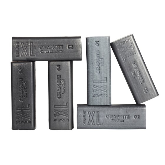 Derwent Graphite XL Blocks 6 Tin - immagine 2