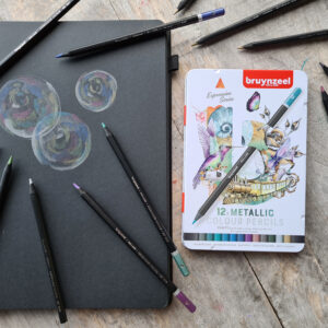 Bruynzeel Holland Set Matite Colorate Metallizzate x12