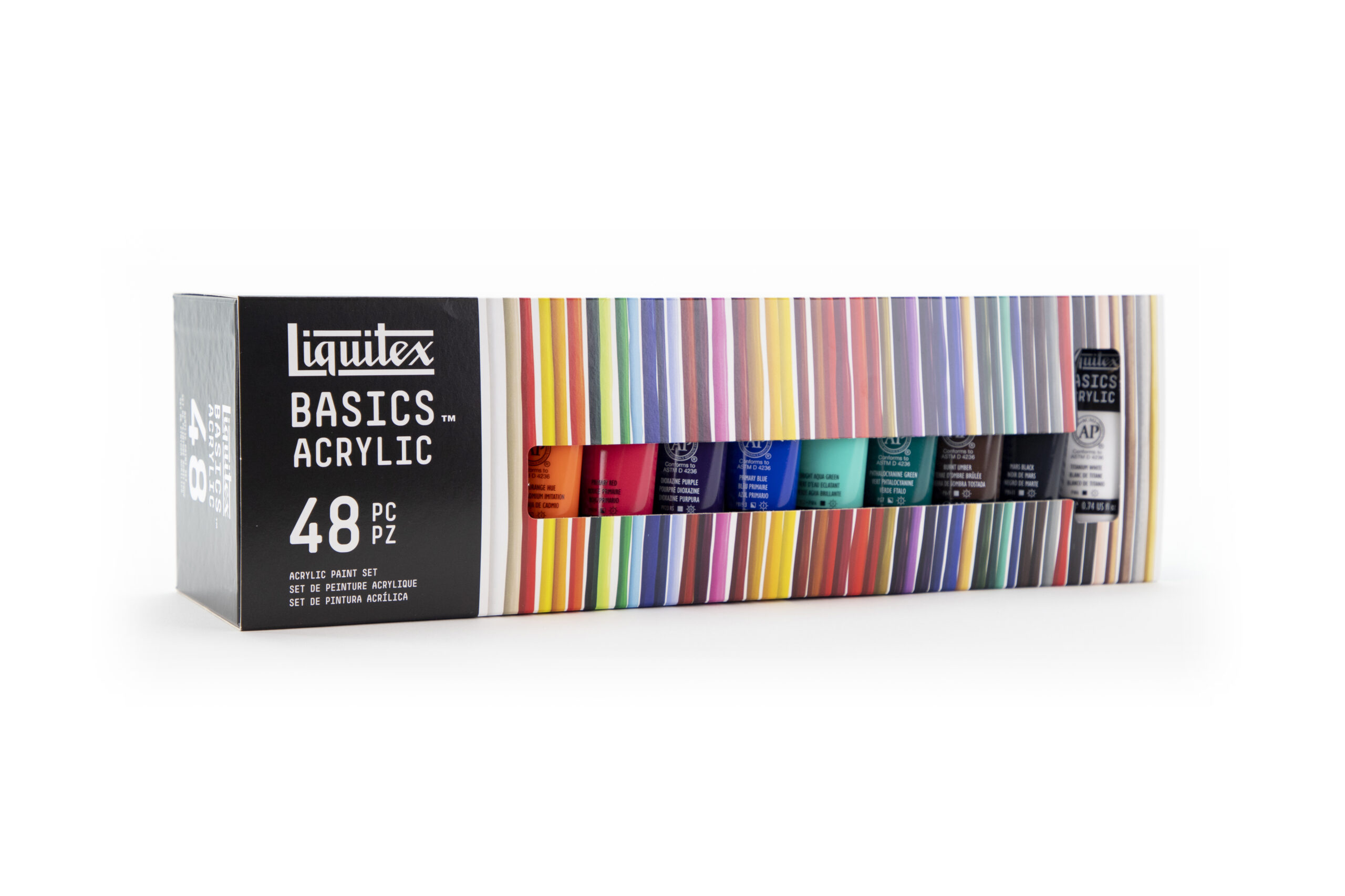 Liquitex Acrilic Basics Box 12/24/36/48/72 pezzi - immagine 4
