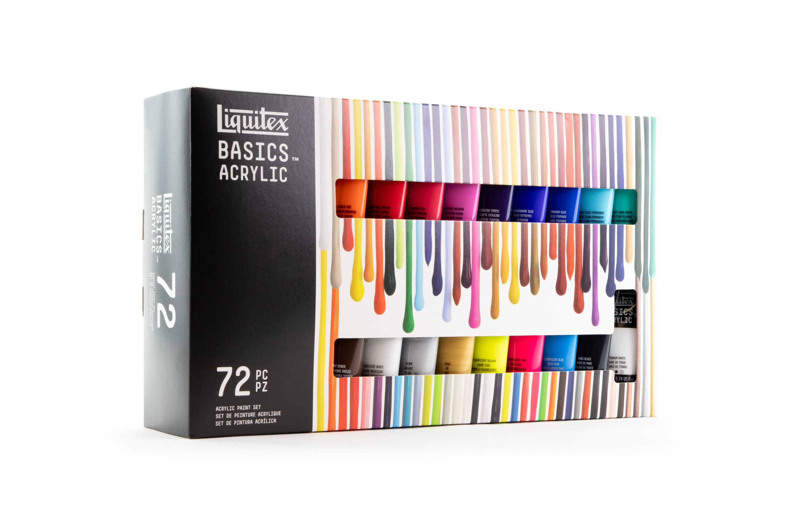 Liquitex Acrilic Basics Box 12/24/36/48/72 pezzi - immagine 5