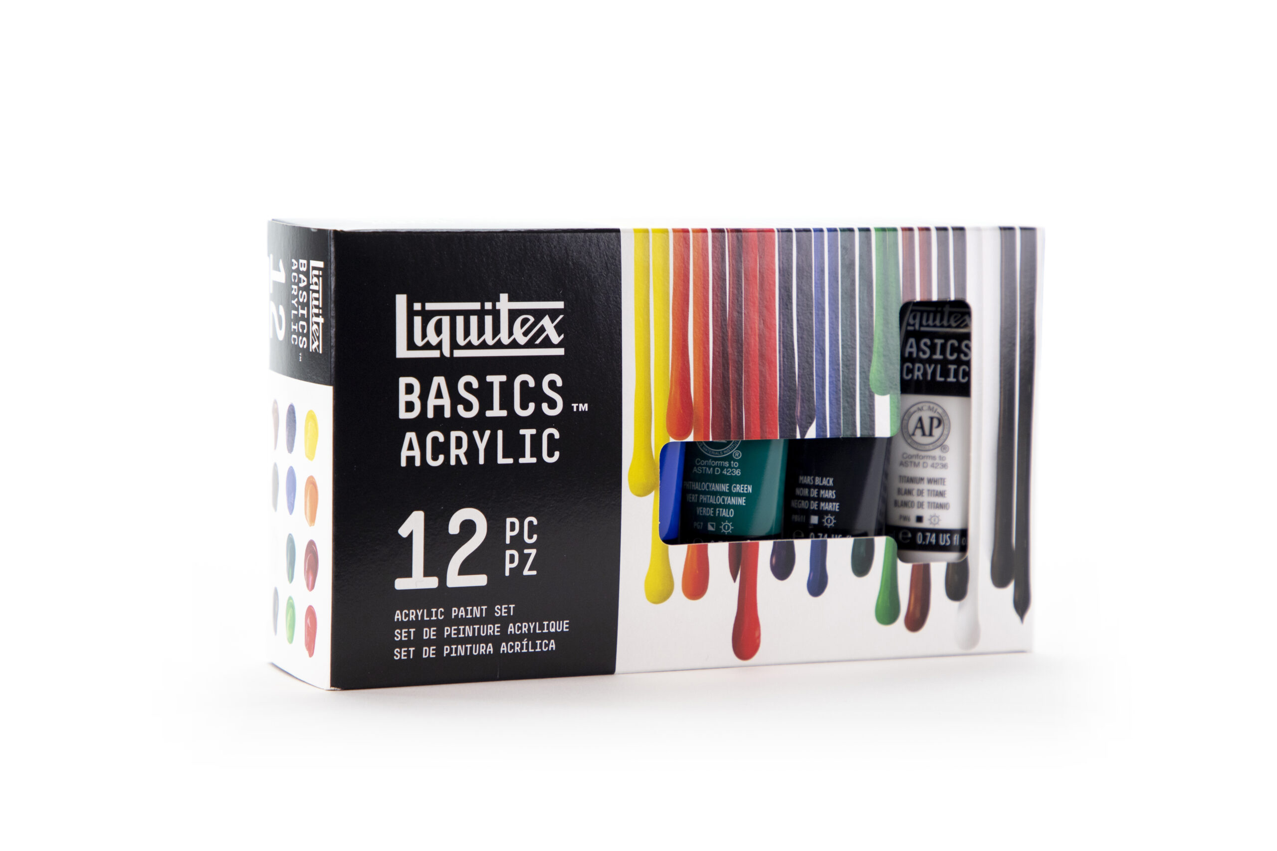 Liquitex Acrilic Basics Box 12/24/36/48/72 pezzi