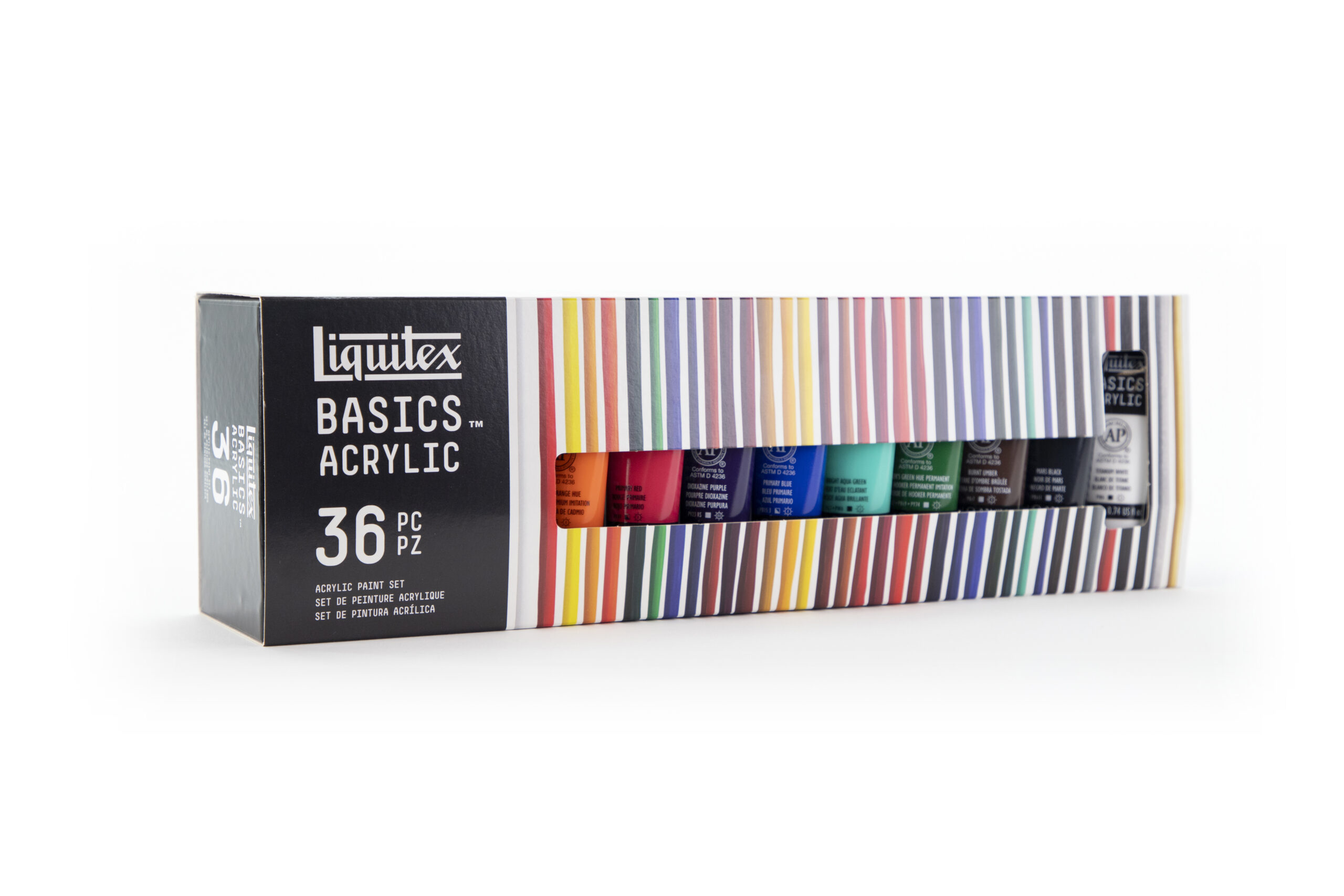 Liquitex Acrilic Basics Box 12/24/36/48/72 pezzi - immagine 3