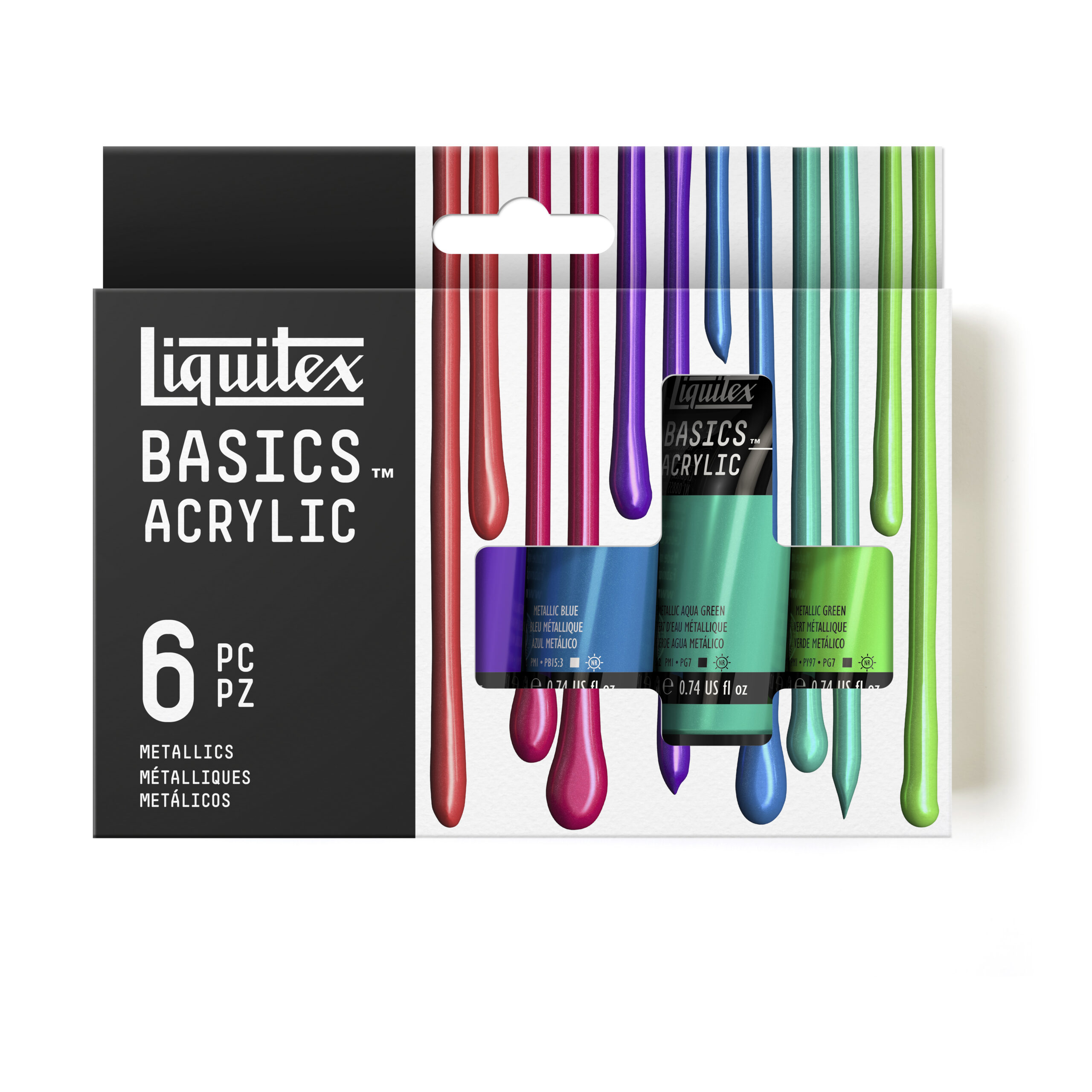 Liquitex Acrilic Basics 6 pz. - immagine 3