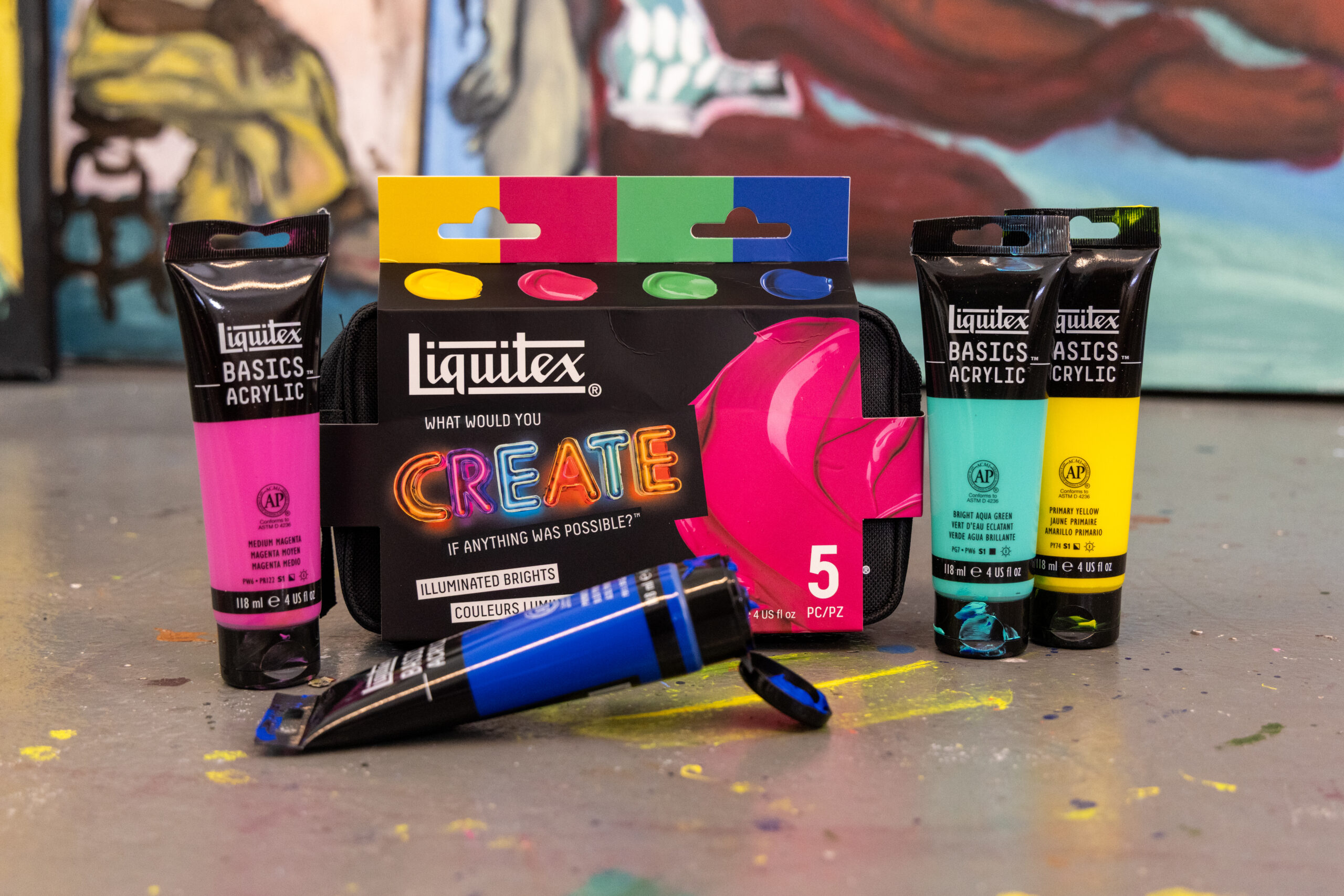 Liquitex Basics Set Colori Acrilici