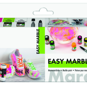 Marabu Easy Marble Pastel Set Neon