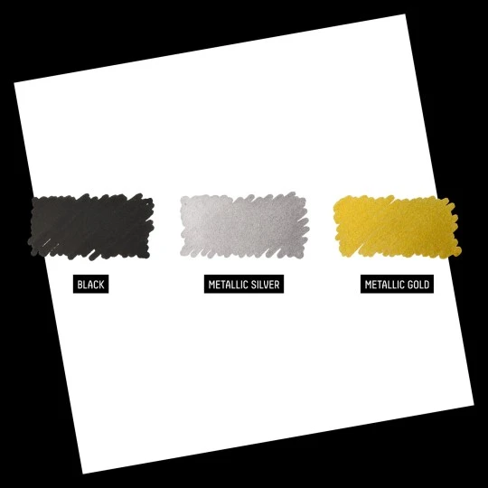 Liquitex Marker Set 3 Colori Metallici Punta 2mm Tonda - immagine 2