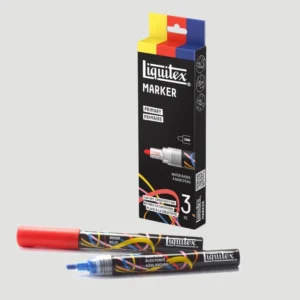 Liquitex Marker Set 3 Colori Primari Punta 2mm Tonda