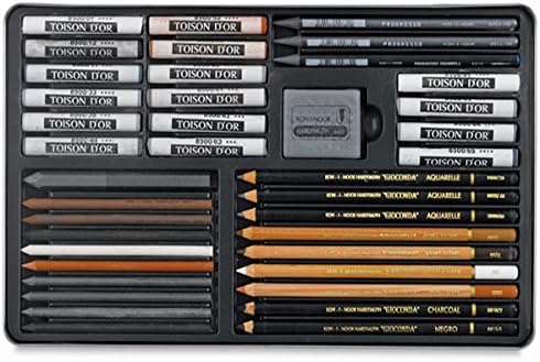 Koh-I-Noor Gioconda Art Set – Set artistico 39 pezzi in cofanetto di legno - immagine 2